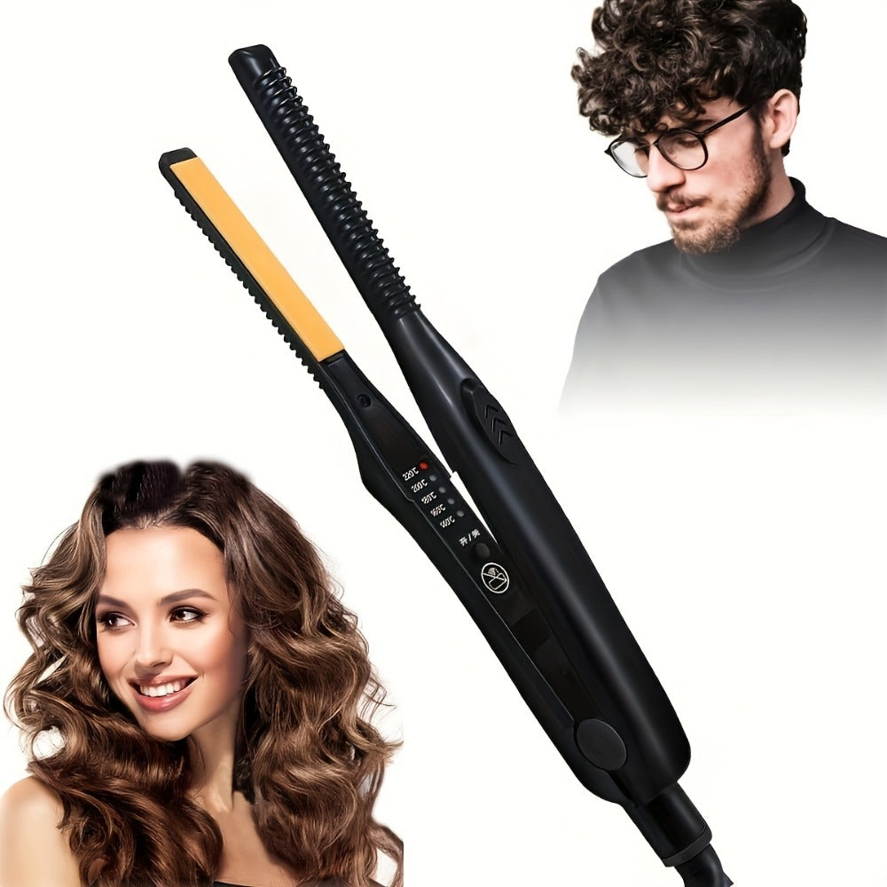 Mini Hair Straightener with 29.5cm Body and Digital Heat Display — image 2