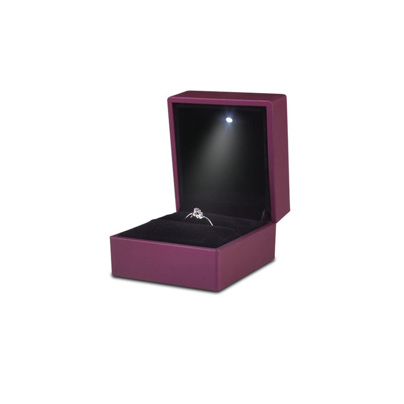 " Elegant LED Light Ring Box: Perfect for Engagement & Wedding Gifts - Keep Your Jewelry Safe & Secure!  & Secure!" - V.I.P Digital Presence