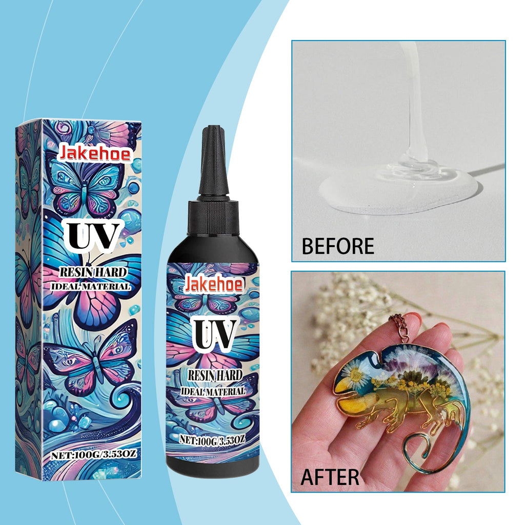 Creative Resin Glue, High Transparent Resin Drop Glue Diy Hand-Made Shadowless Glue Quick Dry Drop Glue