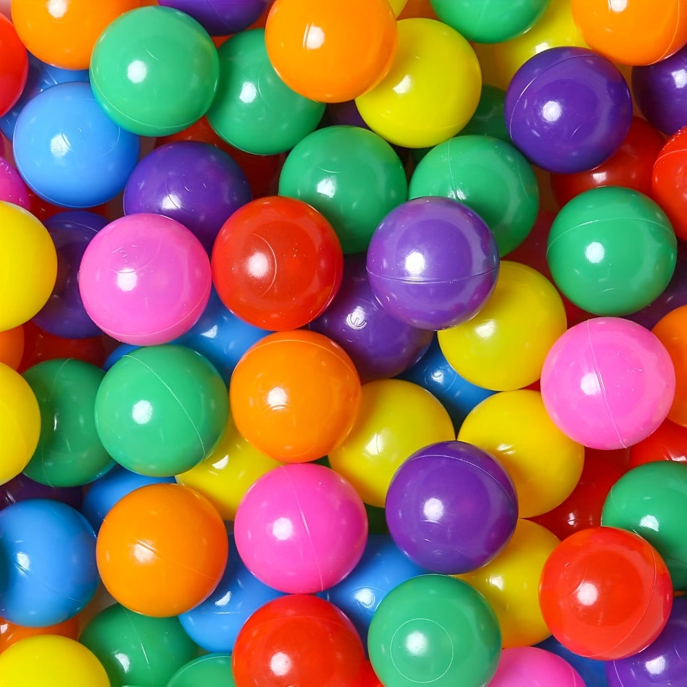 Ball Pit Balls 100/200 Pcs for Babies Toddlers PE Colorful Ocean Play Balls with the Listed Color, Size or Set Options for Ev