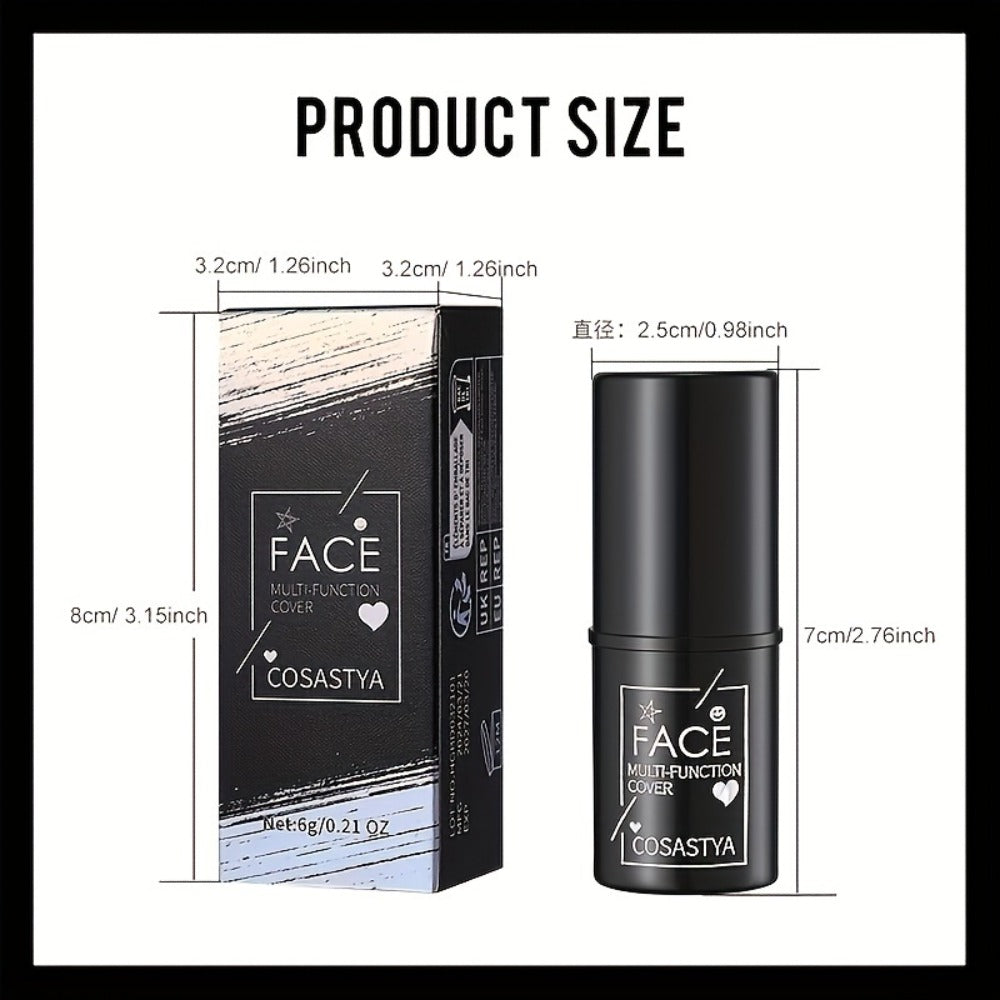 3-in-1 Makeup Stick Set 6pcs – Waterproof Blush Eye Shadow & Highlighter Stick, Long-Lasting Moisturizing Cream Formula — ima
