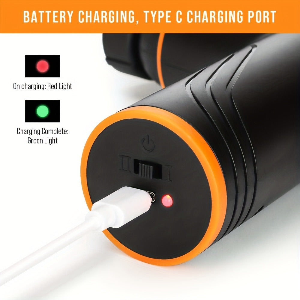 Car Polisher with 100W Cordless Rotary Body, Type-C Charging Port and Rechargeable Battery for Wax Application — image 4
