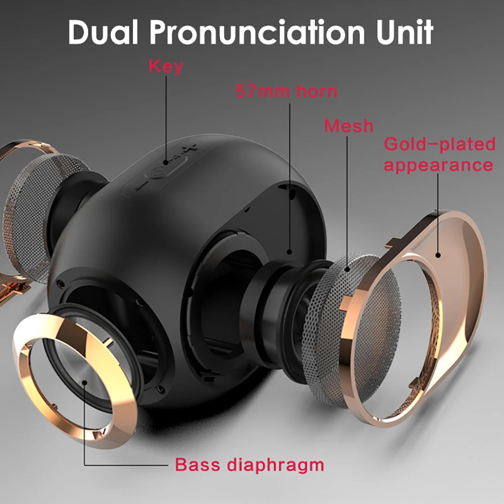 X6 Bluetooth Speaker Subwoofer Wireless