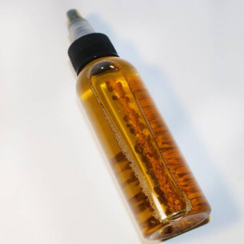 Rosemary and Fenugreek 10-in-1 Hair and Scalp Oil, 100ml Dropper Bottle with Ten Printed Botanical Oils — image 7