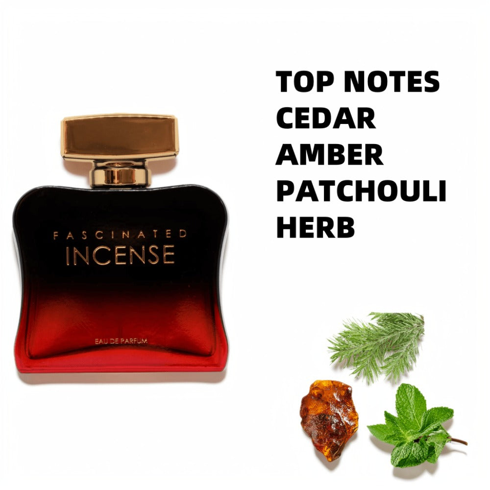 Cologne for Men Eau de Toilette Spray 3.4 Oz Cedar Amber Herb Lemon Lavender Pepper Patchouli Aromatic Fougere Fragrance Gift