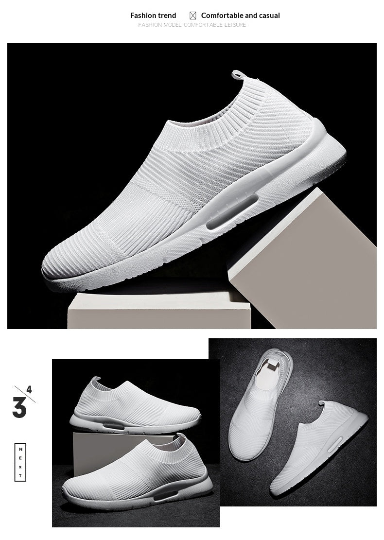 Mens Breathable Mesh Sneakers Trendy And Lightweight
