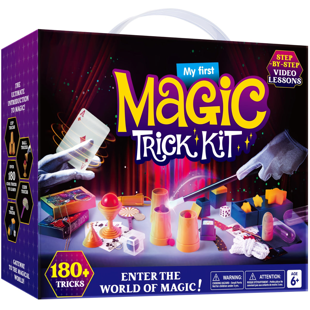 180+ Magic Tricks Kit for Kids, Complete Magician Starter Set with Step-by-Step Video Lessons, Magic Wand — image 15