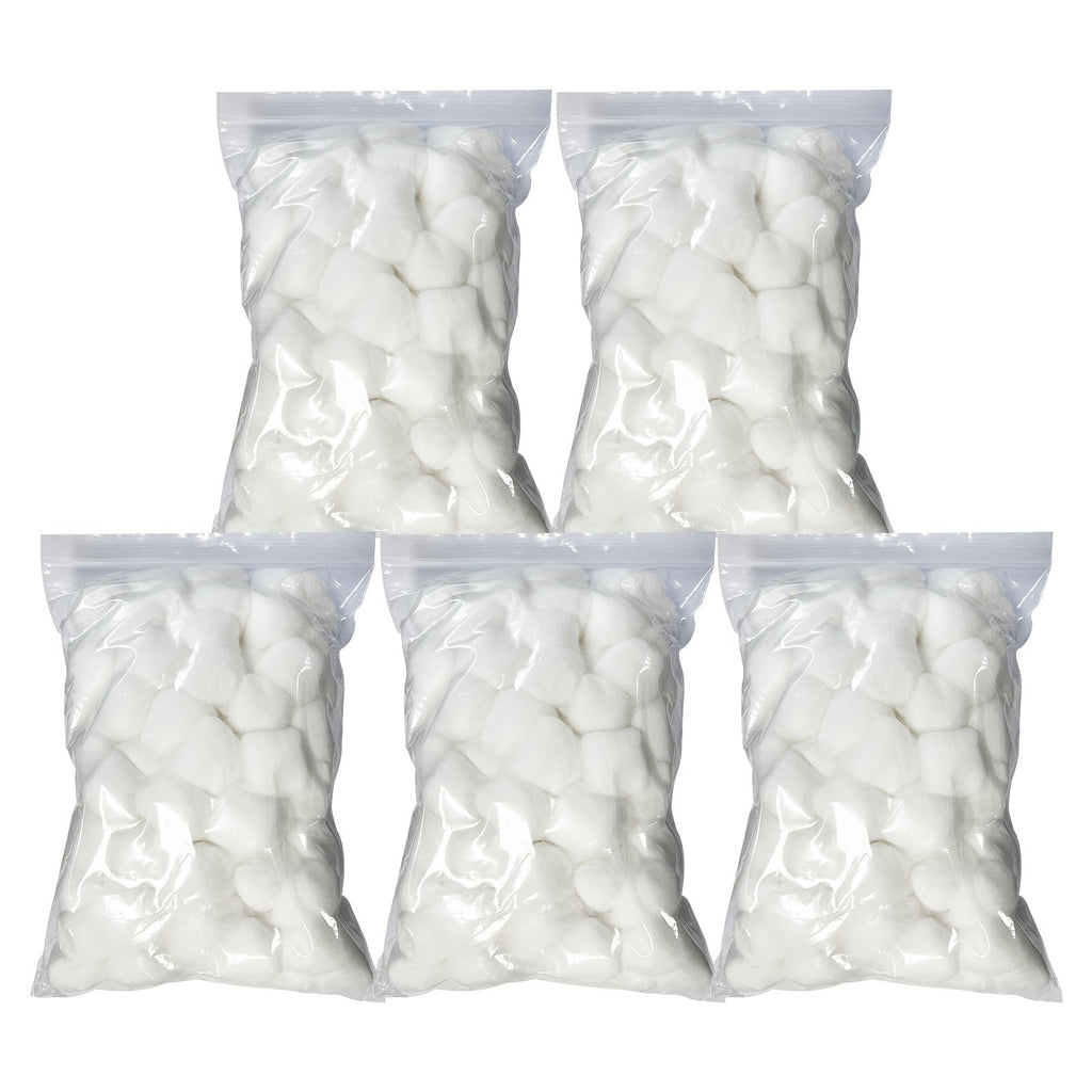 Cotton Balls 500 Count Super Jumbo Soft 100% Absorbent Premium Unscented – Makeup Removal Toner Skincare Nail Care Wound Clea