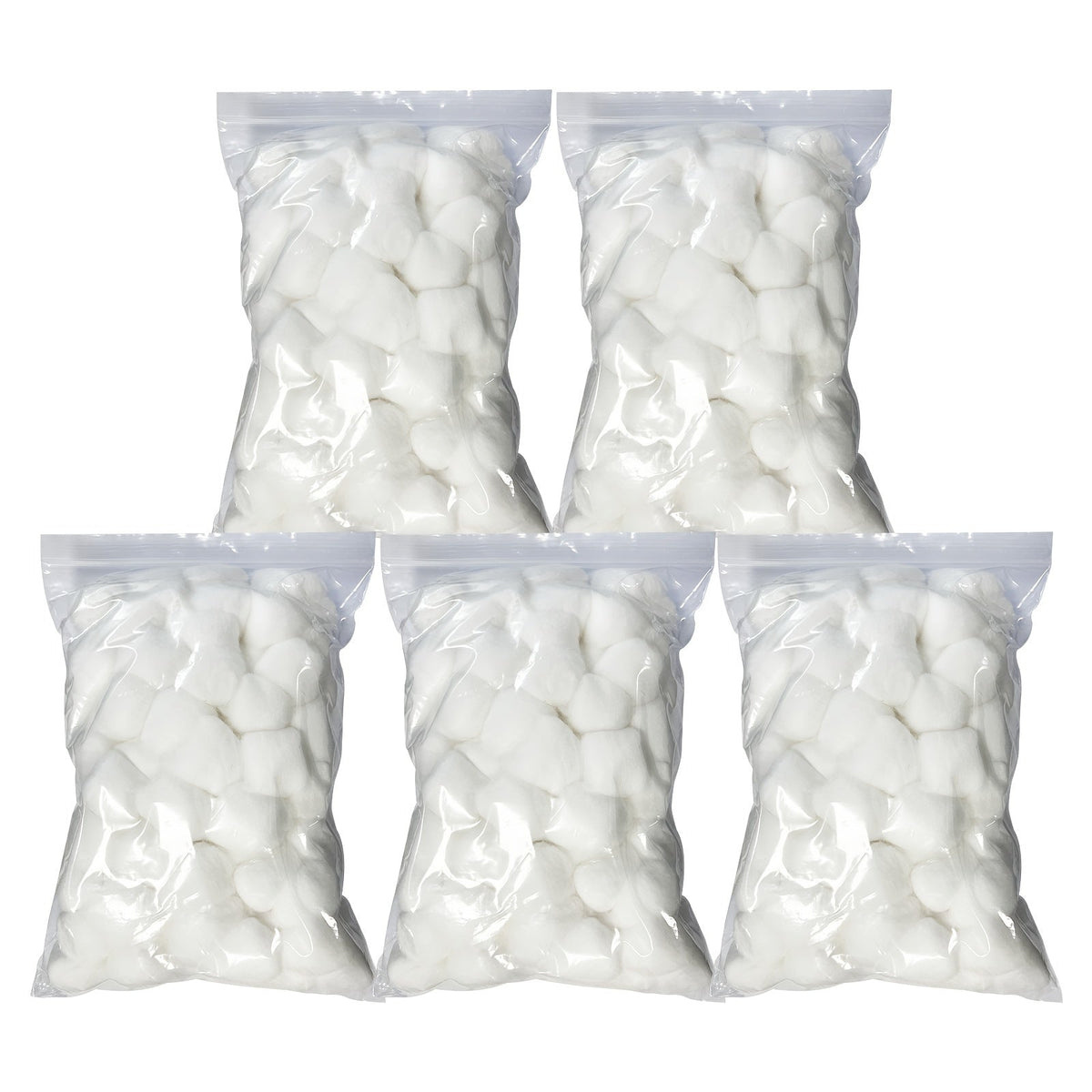 Cotton Balls 500 Count Super Jumbo Soft 100% Absorbent Premium Unscented – Makeup Removal Toner Skincare Nail Care Wound Clea