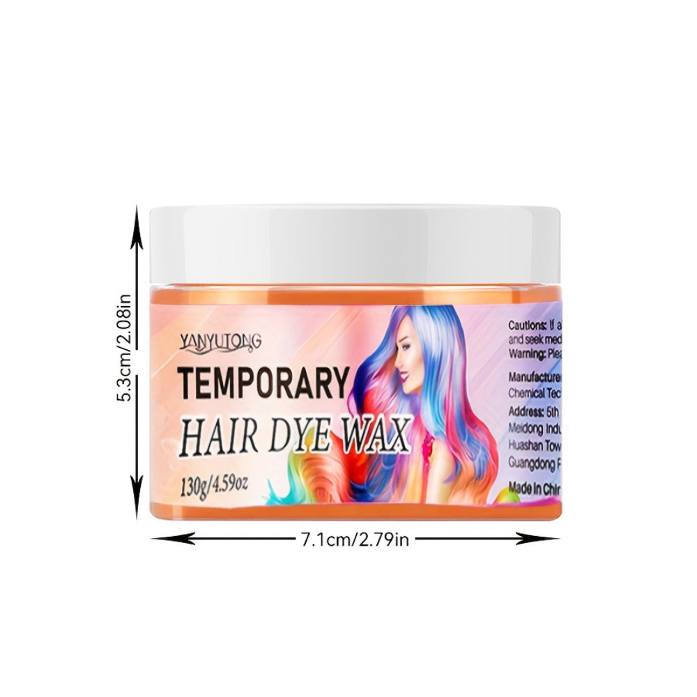 Temporary Hair Dye Wax 130g Instant Vivid Color Styling for Party Halloween Cosplay Festival, No Bleach No Damage — image 6