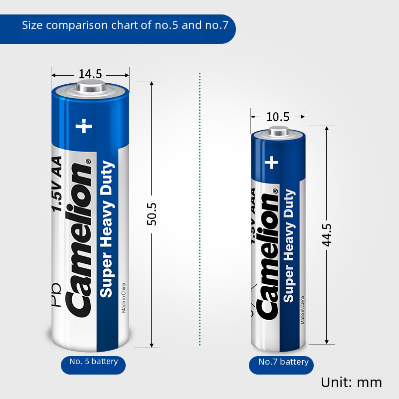 5 AA toy dry battery R6 carbon remote control flashlight battery