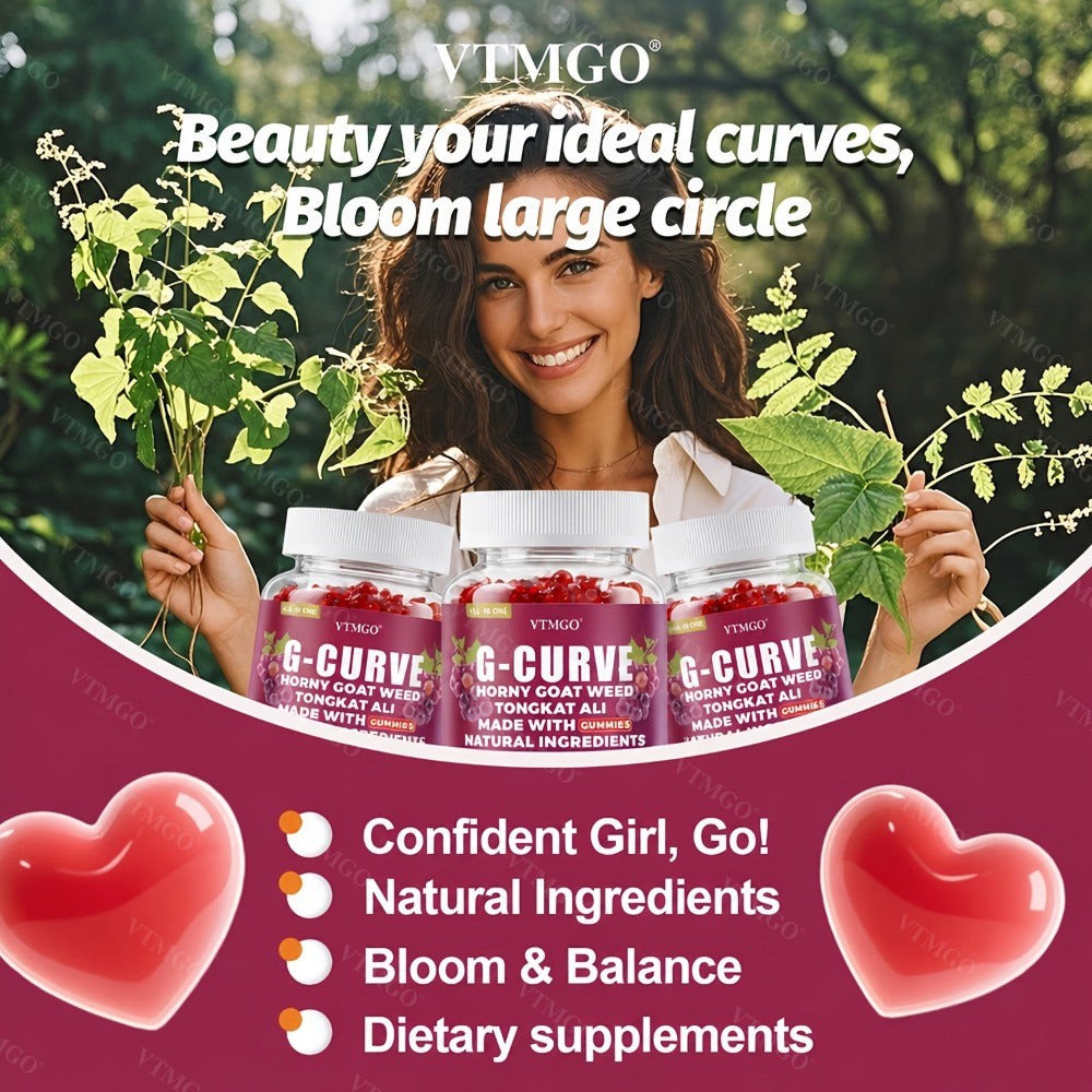 Women's Curve Enhancement Gummies with Maca Root Saw Palmetto Tribulus Terrestris L-Arginine — image 8