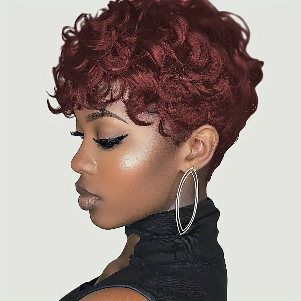 Short Bob Wig Human Hair 6 Inch HD Lace Front Glueless, Pre Plucked Bleached Knots Natural Hairline Ready to Wear — image 5