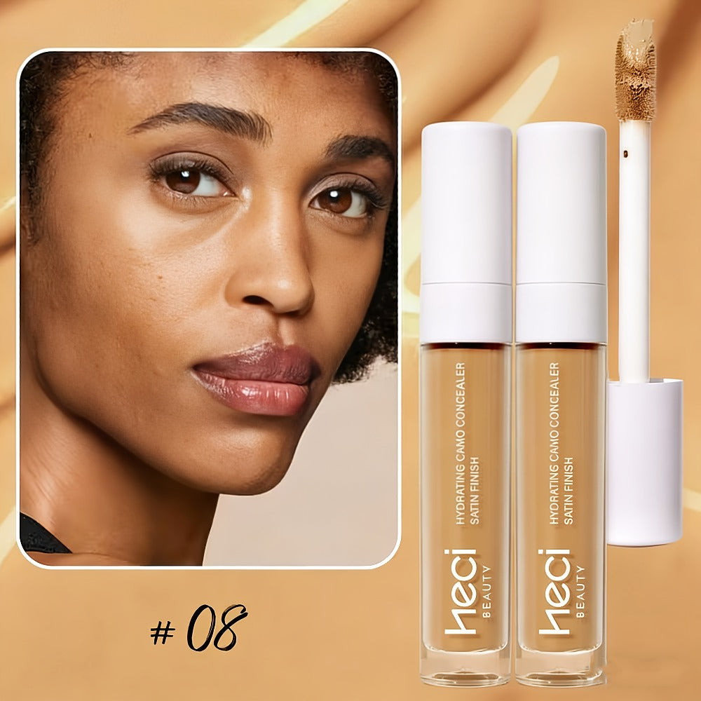 Liquid Concealer and Contour Stick Set 2 Pcs Buildable Coverage Pore Minimizing, for Makeup, Travel and Everyday Vanity Use —