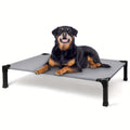 Elevated Pet Cot with Metal Frame, Textilene-Labeled Mesh Deck, Four Sizes and Seven Colors — image 3