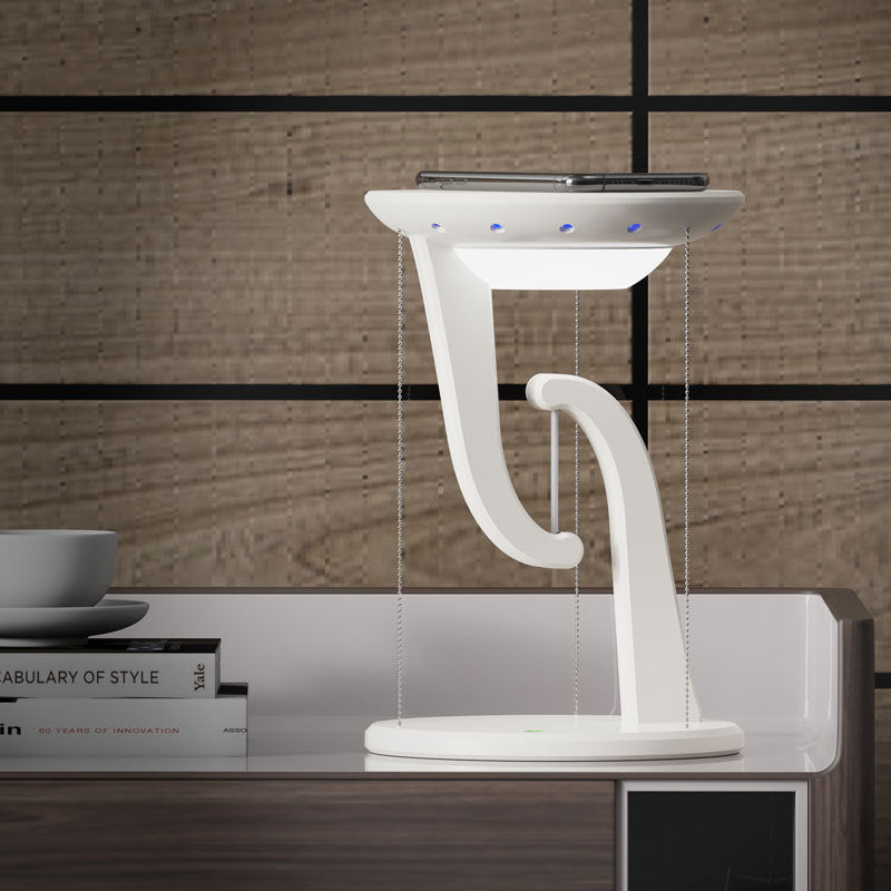 Wireless Charging Lamp - Levitating Phone Charger with LED Light