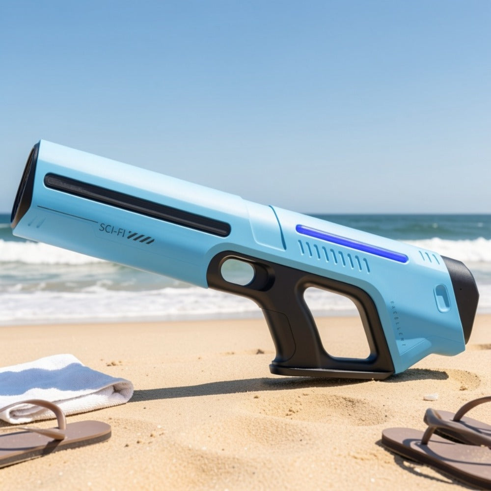 Electric Pulse-Light Water Blaster with Auto-Suction Refill, 16.54-Inch Body and Three Color Options — image 8