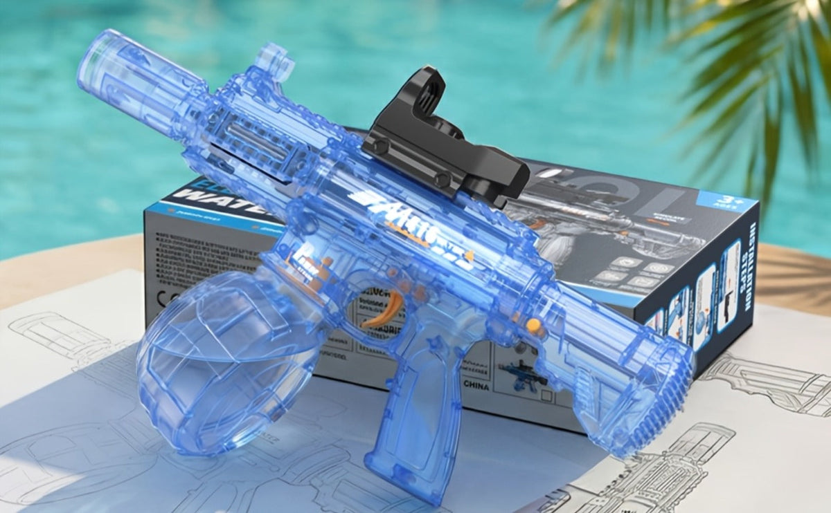 Two-Piece Electric Light-and-Sound Water Blaster Sets in 727 or 737 Models and Blue or Black Colors — image 33