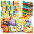 Baby Cloth Books Set of 12, Crinkle Fabric Bath & Sensory Books for Infants & Toddlers, Touch-and-Feel Early Learning First B