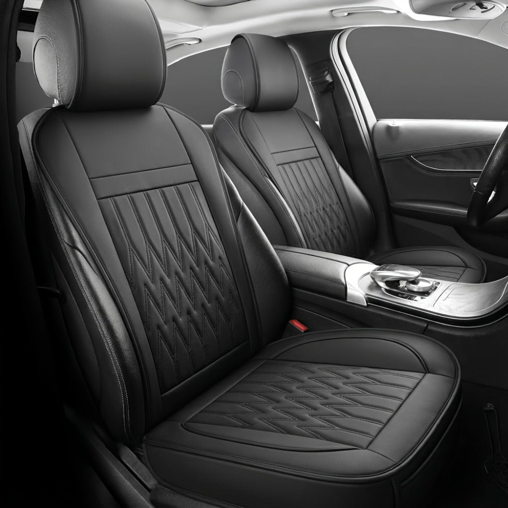 Car Seat Covers Front Pair with Full-Surround High-Back Design and Fifteen Color or Pattern Options — image 15