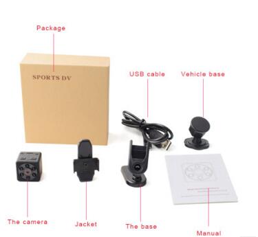SQ11 Mini Camera 1080P Wireless Night Vision Motion Recorder