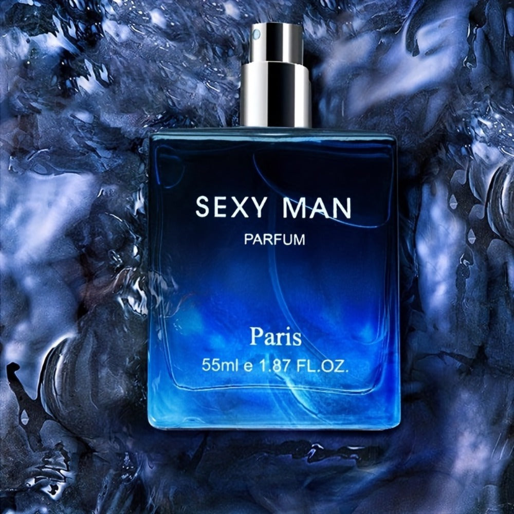 Cologne Spray for Men SEXY MAN Two-Bottle Set with 7054A and 7054B Color Options and Gift Vial — image 14