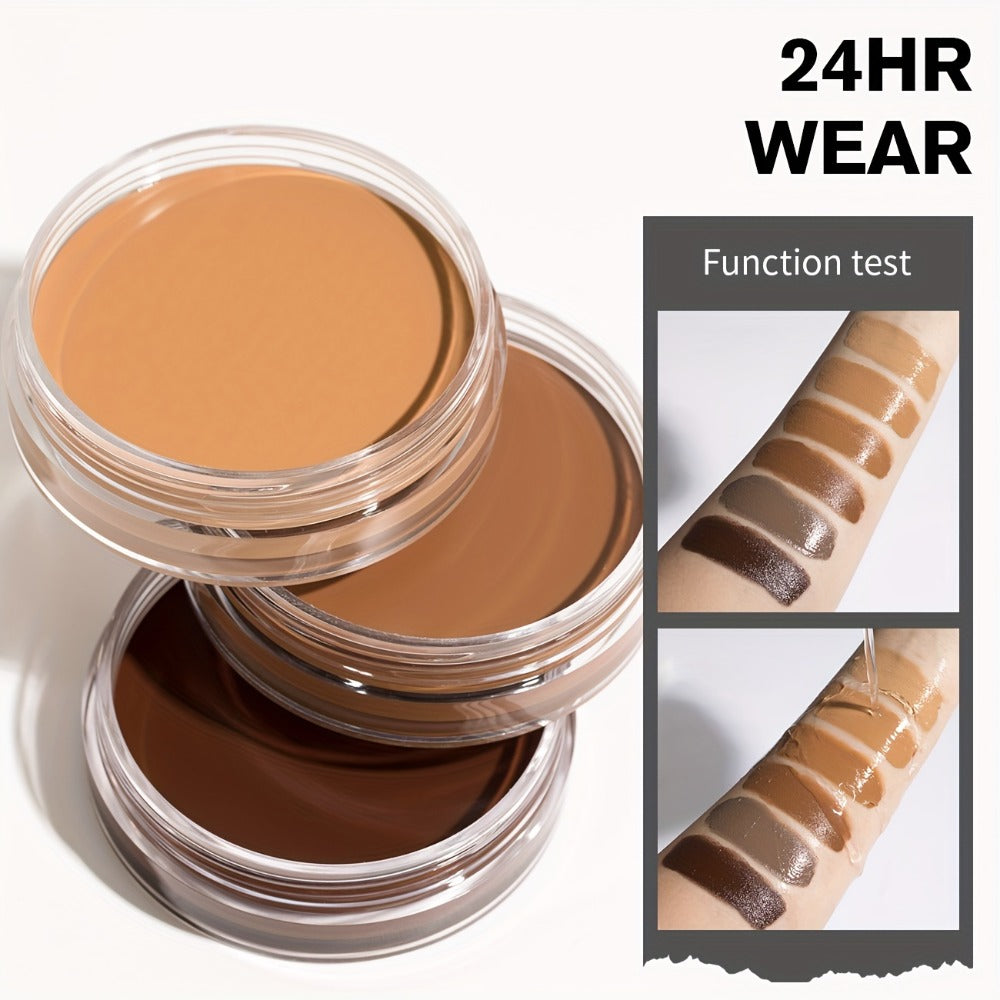 Velvet-Look Cream Foundation in 0.7 oz Round Jar with Six Shade Options from Light to Deep — image 24