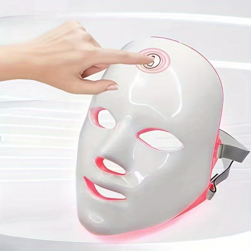 7 Color Photon LED Facial Device for Bath Time, Home Spa and Personal Care, with the Listed Configuration — image 4