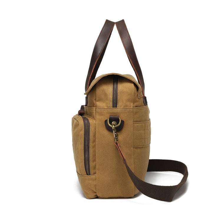 Portable Briefcase Men's One-shoulder Crossbody Outdoor Travel