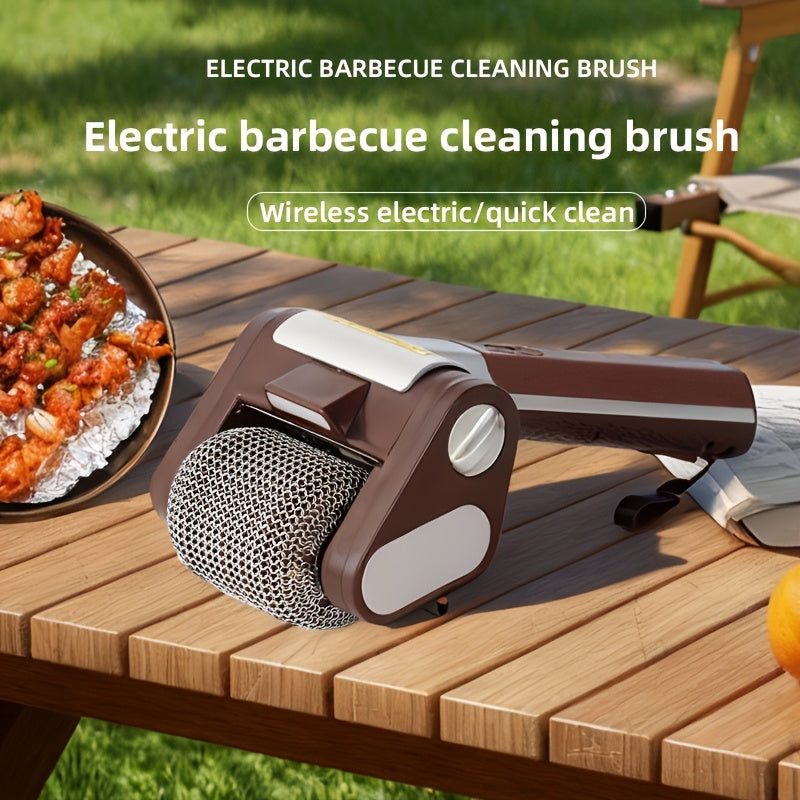 BBQ Grill Brush Electric Wireless Barbecue Cleaner Scraper for Grill Grates for Grilling, Camping and Outdoor Meals — image 5