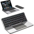 Ultra-Thin Foldable Wireless Keyboard with Touchpad and Stand