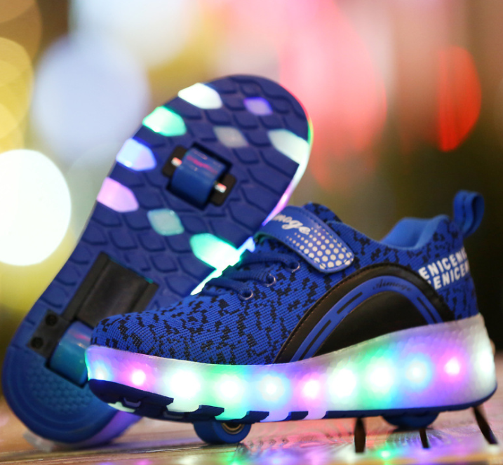 Ultra-light Luminous And Rechargeable Roller Skates