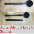 Long Handle Bath Brush Extendable 40-60cm Back Scrubber Dual-Sided Exfoliating Body Brush, for Bath Time, Home Spa and Person