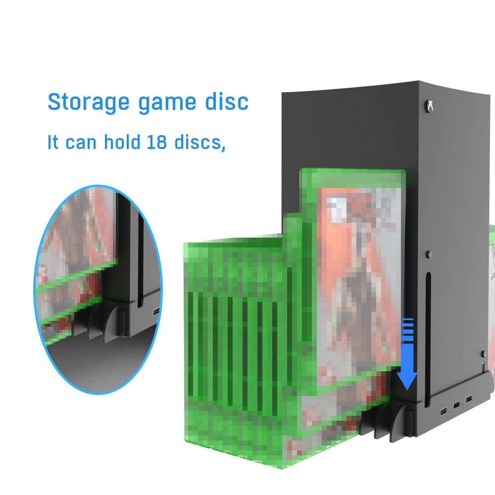 Multi-function Hub Cooling Base Plus Storage Rack