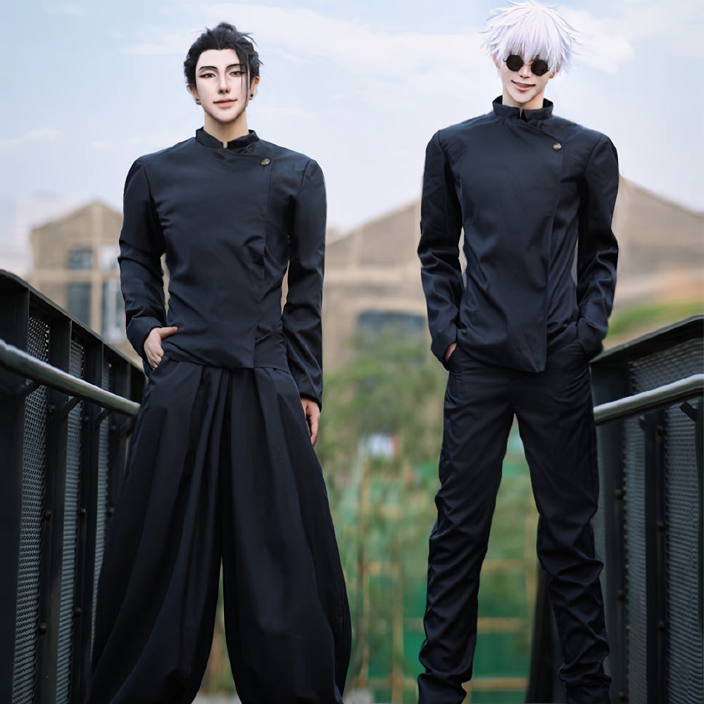 Jujutsu Kaisen Cosplay Costume Uniform, High School Satoru Gojo & Suguru Geto Outfit Set for Men — image 9