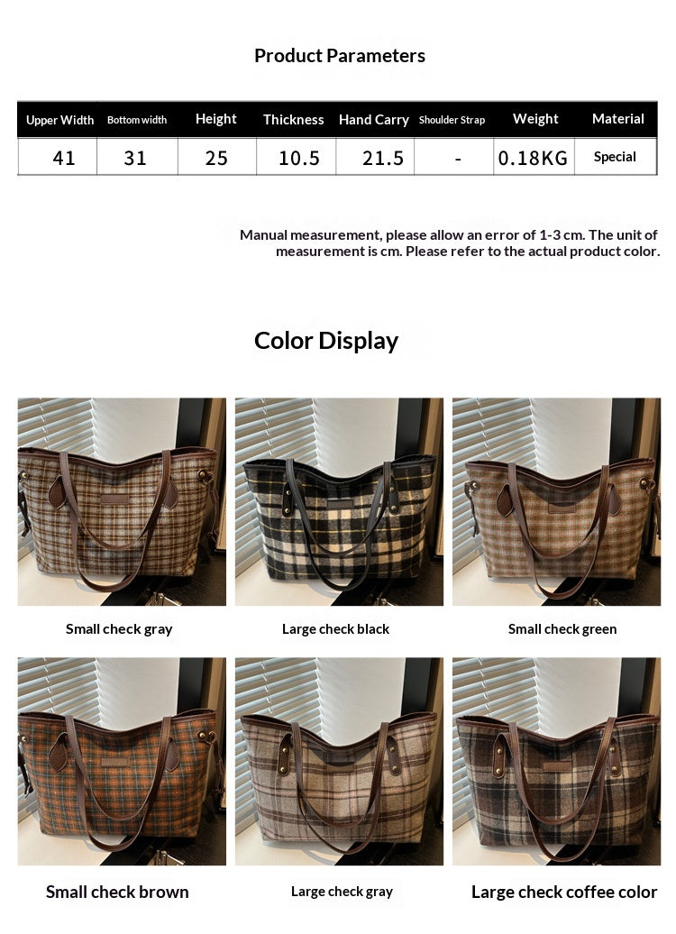 Largecapacity Shoulder Commuter Bag
