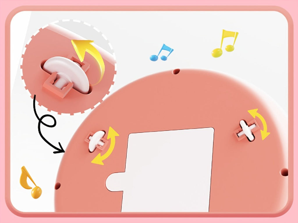 Baby Rotating Projector Music Toy 3 Months+, Interactive Animal Sounds & Lights, Multi-Functional Sensory Learning Toy for In