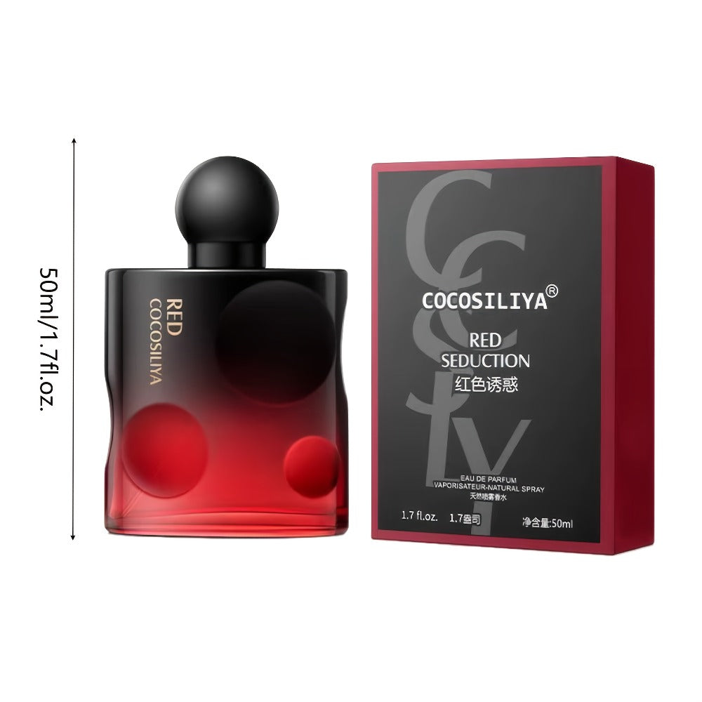 Men's Cologne Spray 3.4oz EDT Limited Edition Black & Red Temptation Fresh Woody Aromatic Fragrance Gift for Him — image 6