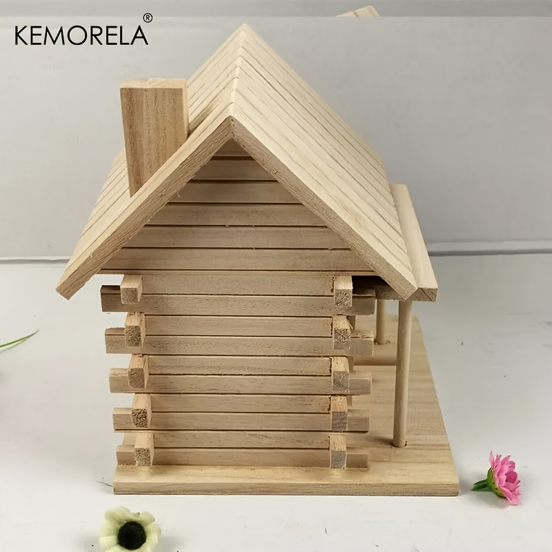 Wooden Bird Nest Breeding Box for Parrots & Small Birds – Hanging Outdoor Cage Accessory, Natural Solid Wood Birdhouse — imag