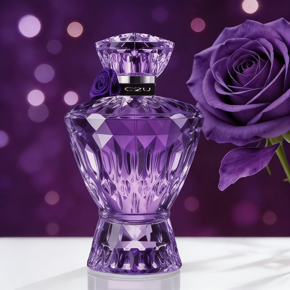 Obsidian Violet Eau de Parfum Spray, 75ml Purple Bottle with Floral, Woody and Musk Scent Profile — image 2