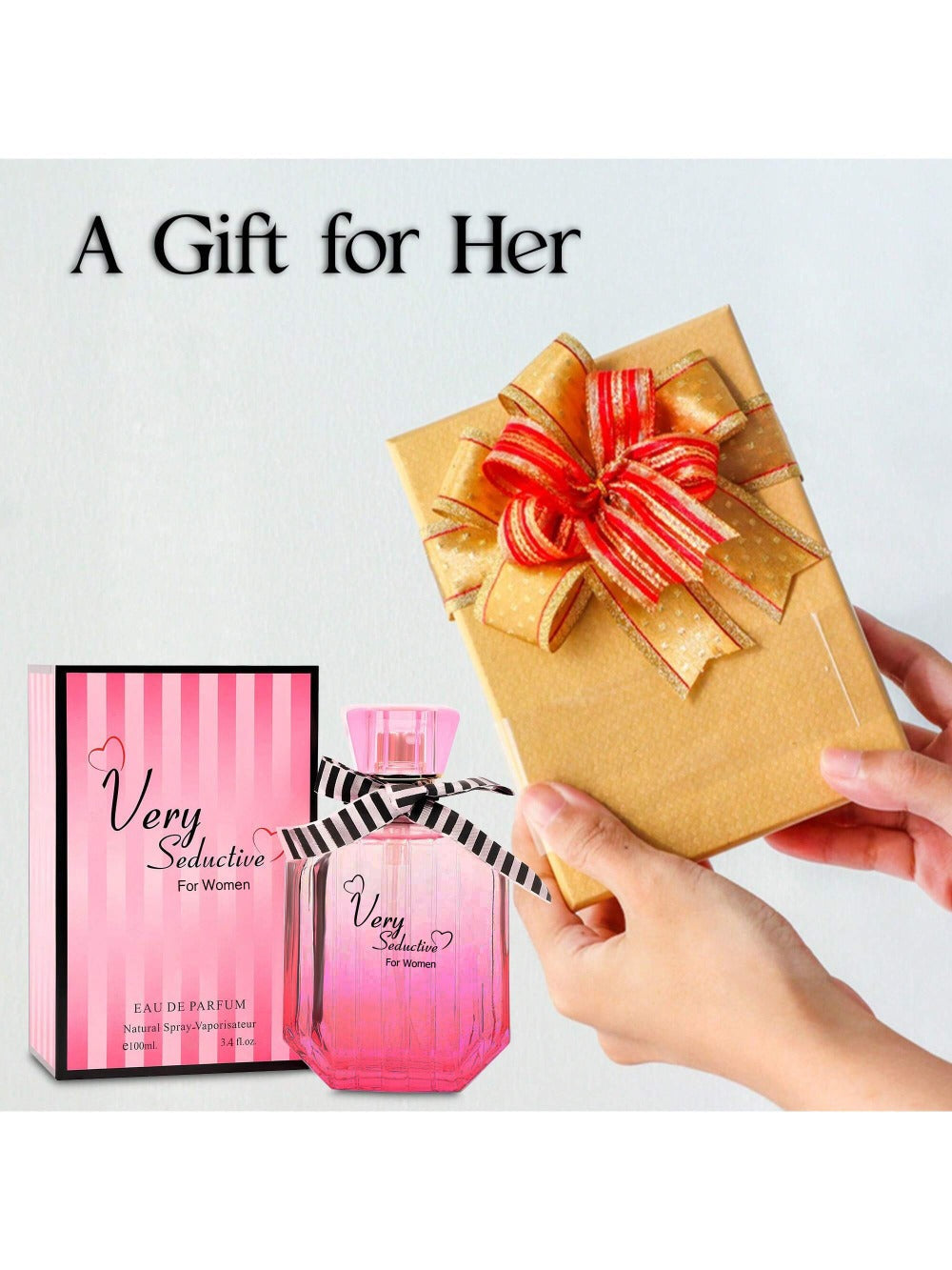 Perfume for Women Very Seductive in Pink Spray with Floral-Woody Profile and 3.4 fl oz Format — image 10
