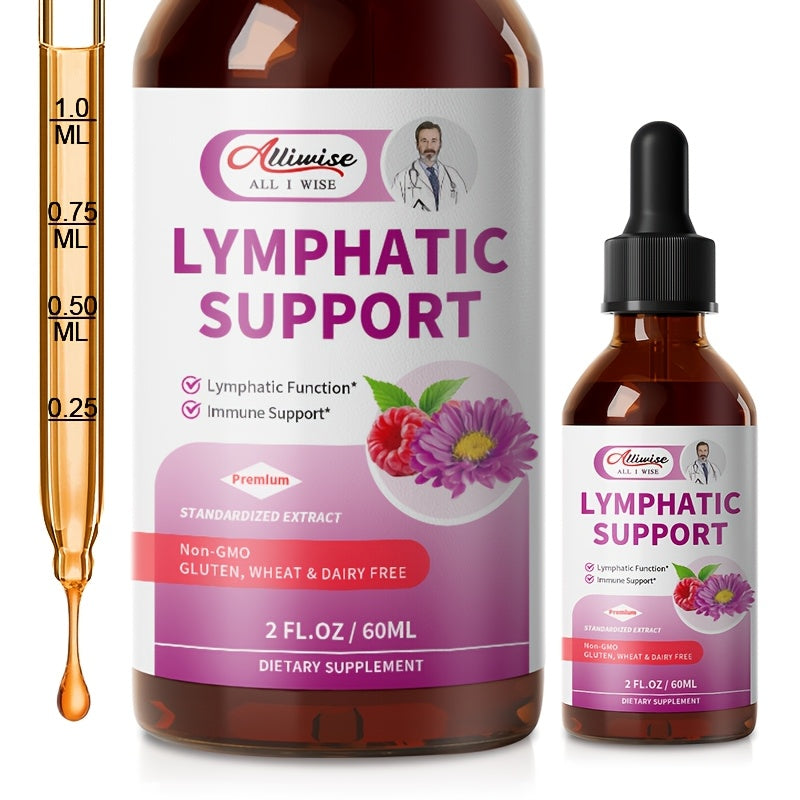 Lymphatic Health Drops 11-in-1 with Echinacea Elderberry Astragalus Burdock Root Dandelion Red Clover 2.03oz — image 11