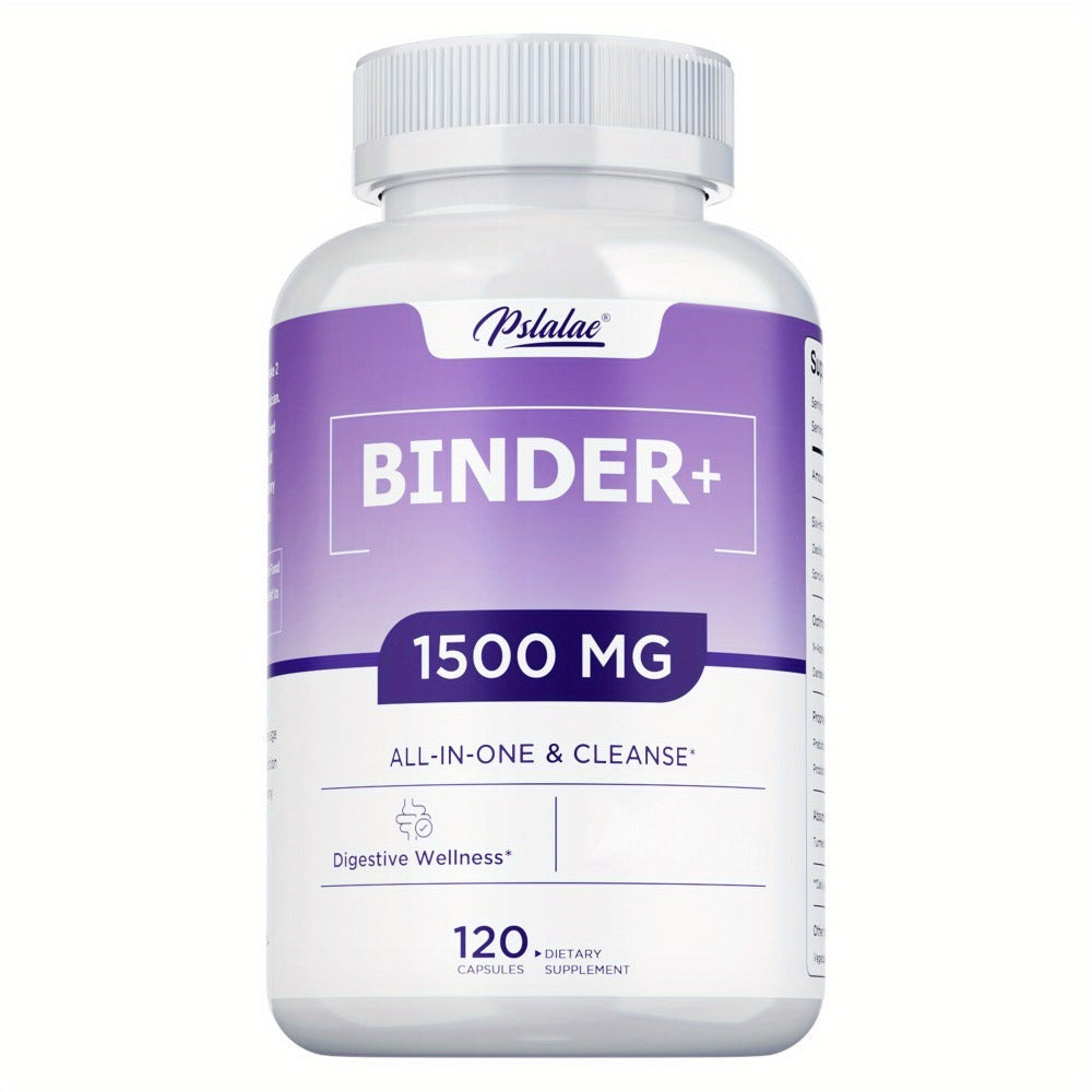 Dietary Supplement 13-in-1 Binder Capsules with Activated Charcoal, Zeolite and Bentonite Clay, 120 Count — image 3