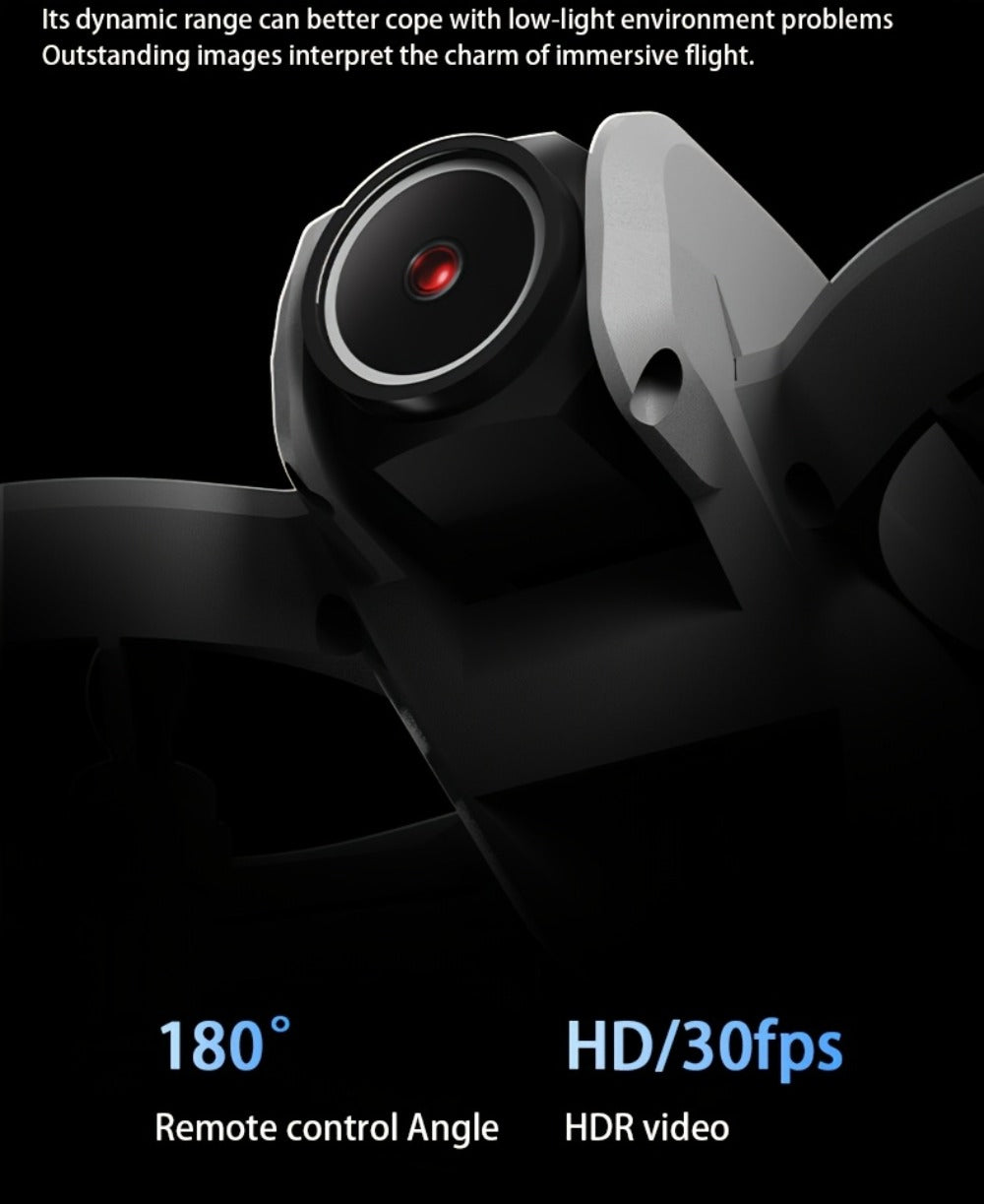 4K RC Airplane Auto Hover Dual Batteries Optical Flow WiFi FPV Camera One-Key Return Roll Anti-Shock Anti-Collision — image 1