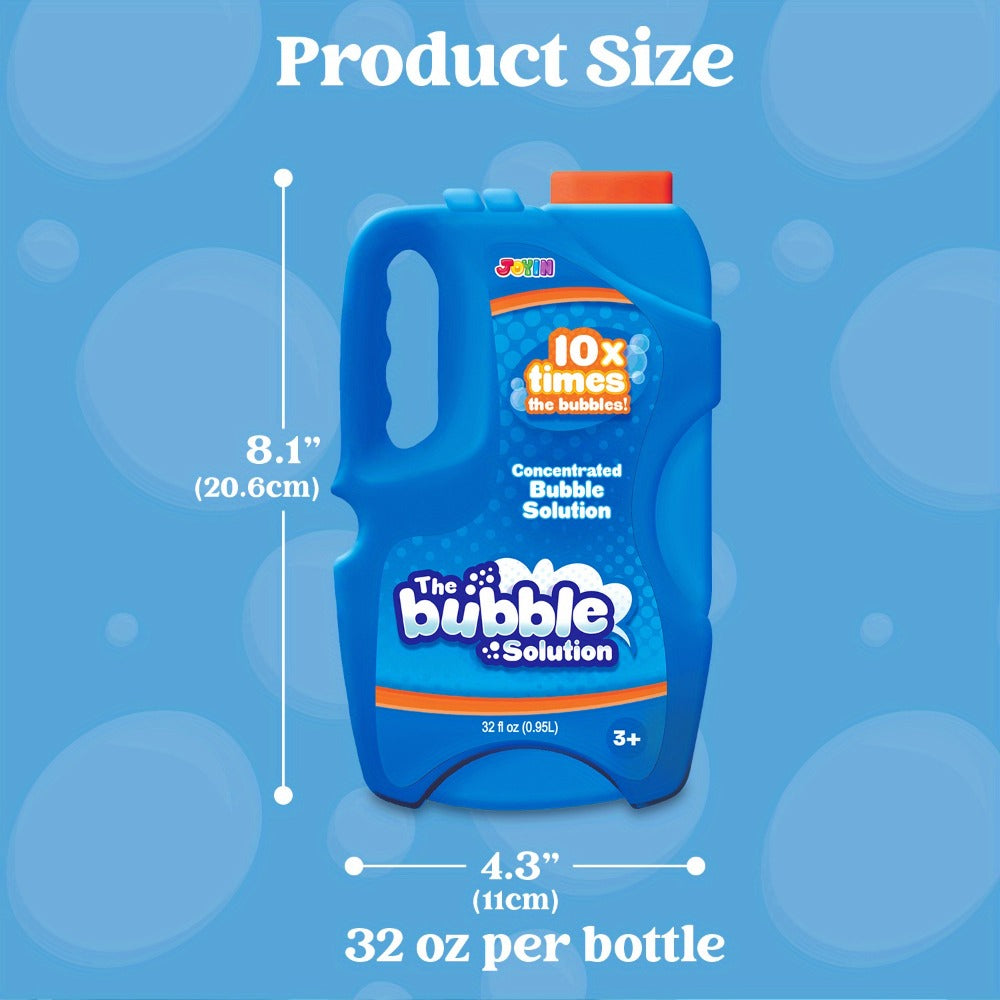 32oz Bubble Solution Refill Concentrate, Makes 2.5 Gallons, Compatible with Bubble Machines, Wands & Blowers — image 14