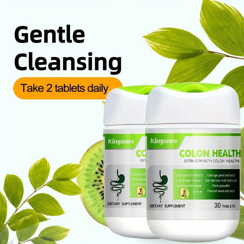 Gut Health Supplement Tablets with Licorice Root & Dandelion Root, High Fiber Herbal Formula for Digestive Wellness — image 8