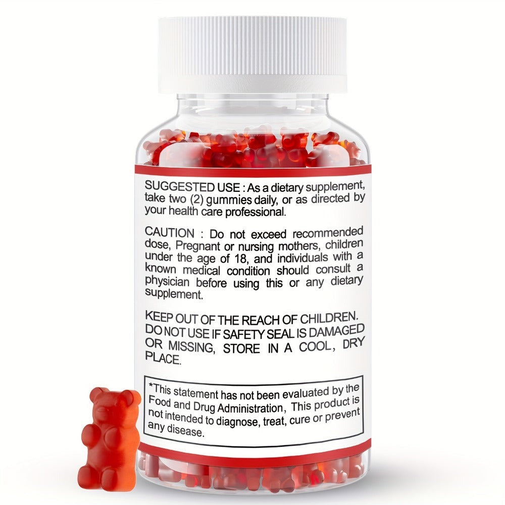 Apple Cider Vinegar Gummies with B12, Pomegranate & Beet Juice Powder, Keto ACV Supplement for Metabolism — image 7