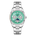 Lunar Phase Business Steel-Strap Waterproof Quartz Men's Watch