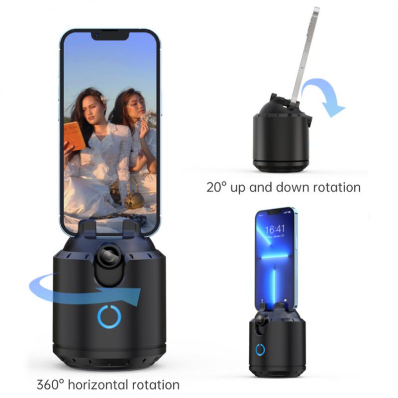 Intelligent Dual Axis Camera Gimbal 360° Rotation Stabilizer