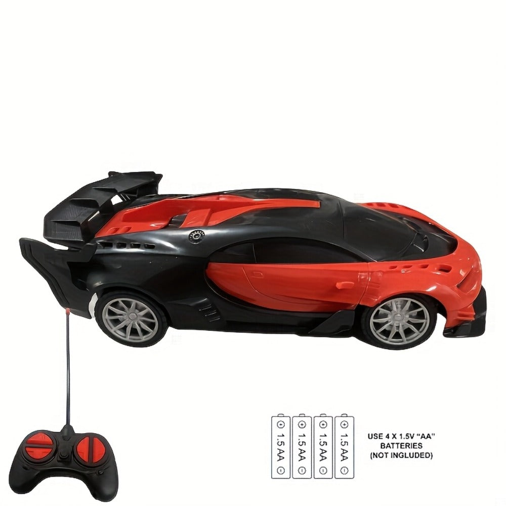 High-Speed Drift RC Car 1:24 Scale with LED Lights 4-Channel Simulation Model Remote Control Car for Kids Boys Girls — image 